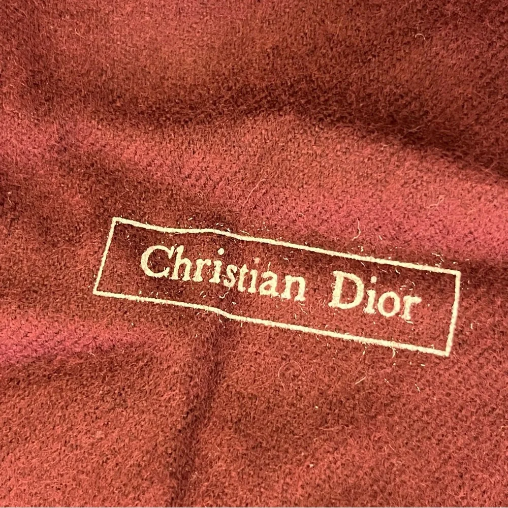 Vintage Christian Dior silk scarf